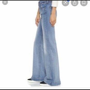 Rag & Bone Justine Wide Leg Flares 25